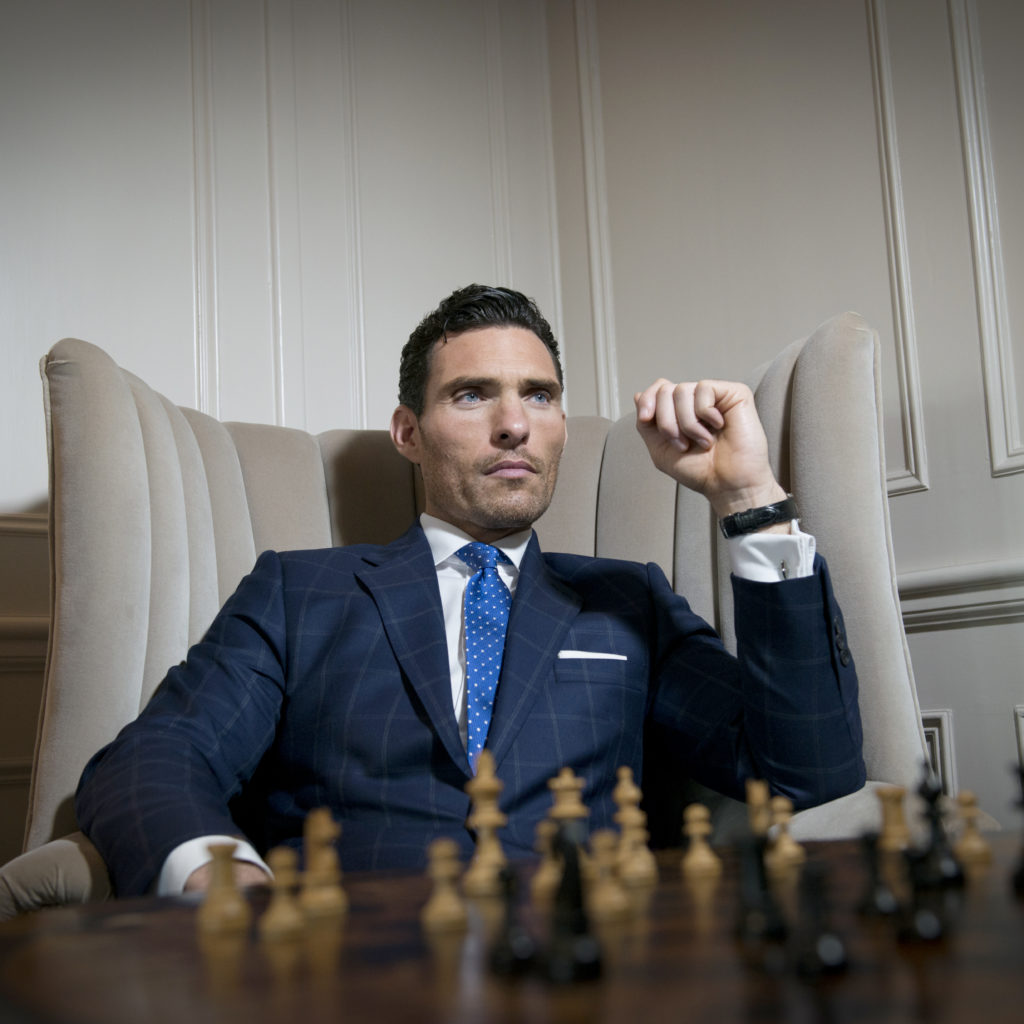 Navy Bespoke Jacket