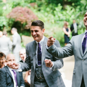 Footballer Wedding Suit