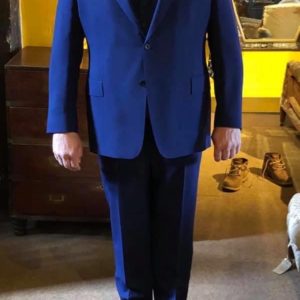 Bespoke 3 Piece Suit French Navy