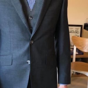 3 Piece Grey Suit - English Made