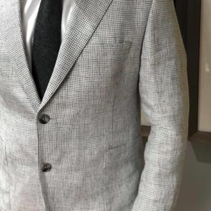 Bespoke Houndstooth Suit - The Bespoke Tailor 1