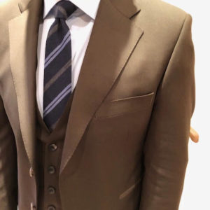 Brown 3 Piece Suit